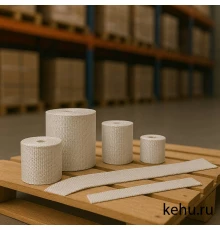 Кремнеземная многослойная лента МКЛ(15) (25метров) 4.5  мм